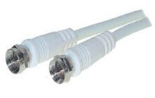 Кабели и провода для строительства shiverpeaks 7.5m F-type коаксиальный кабель 7,5 m F-типа Белый BS80097-128