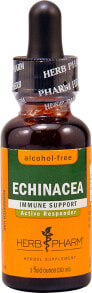 Herb Pharm Echinacea Immune Support Alcohol Free-- Эхинацея  без алкоголя для поддержки иммунитета --30 мл