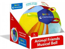Детские мячи и прыгуны clementoni BALL MUSICAL ANIMAL FOR CRAWLING CLEMENTONI