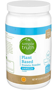 Simple Truth Plant Based Protein Powder Vanilla Растительный протеиновый порошок  с ароматом ванили 612 г