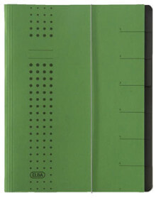 Школьные файлы и папки Elba 400002025 журнал с разделителями Зеленый Тонкий картон A4 42495GN