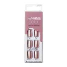Товары для дизайна ногтей Self-adhesive nails imPRESS Color Paralyzed Pink 30 pcs