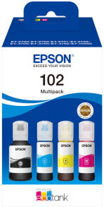 Чернила для принтеров Epson 102 EcoTank Оригинальный C13T03R640