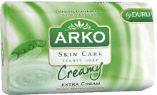 Кусковое мыло Arko Skin Care Creamy Soap Увлажняющее крем-мыло 90 г