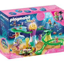 Детские игровые наборы и фигурки из дерева Набор с элементами конструктора Playmobil Magic 70094 Бухта русалок