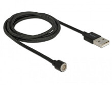 Компьютерные разъемы и переходники deLOCK 85724 USB кабель 1,1 m 2.0 USB A Черный