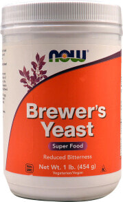 NOW Brewer's Yeast Пивные дрожжи, суперпродукт, 454 г