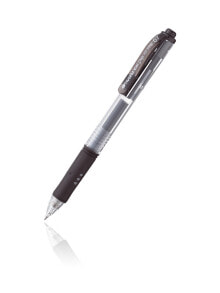 Письменные ручки pentel Hybrid Gel Grip Автоматическая гелевая ручка Черный 12 шт K157-A