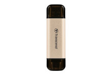 USB  флеш-накопители Transcend JetFlash 930C USB флеш накопитель 128 GB USB Type-A / USB Type-C 3.2 Gen 1 (3.1 Gen 1) Золото TS128GJF930C