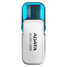 USB  флеш-накопители ADATA UV240 USB флеш накопитель 32 GB USB тип-A 2.0 Белый AUV240-32G-RWH