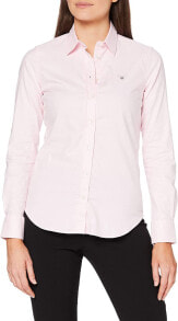 Женские блузки и рубашки GANT Women's stretch Oxford solid blouse