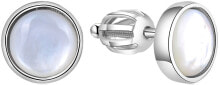 Женские серьги серебряные серьги с перламутром AGUP1651S