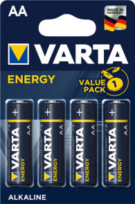 Аксессуары для автомобильной аудиотехники varta Energy AA Батарейка одноразового использования Щелочной 4106229414