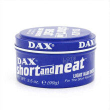 Воск и паста для укладки волос Dax Cosmetics Short & Neat Легкая фиксирующая паста для блеска волос 100 г