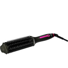 Щипцы, плойки и выпрямители для волос Фен-щетка Artero Curl & Straight Hot Brush Черный Розовый