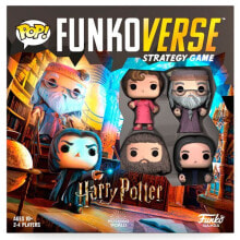 Игровые наборы и фигурки для девочек настольная игра FunKo POP! Funkoverse Гарри Поттер - 4 фигурки персонажей (Английский)