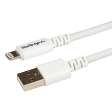 Кабели для зарядки, компьютерные разъемы и переходники StarTech.com USBLT3MW кабель с разъемами Lightning 3 m Белый