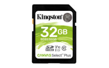 Карты памяти Kingston Technology Canvas Select Plus карта памяти 32 GB SDHC Класс 10 UHS-I SDS2/32GB