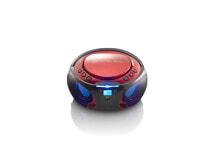 Портативная акустика Lenco SCD-550 Цифровой 3,6 W Красный A002444