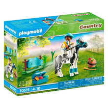 Детские игровые наборы и фигурки из дерева Набор с элементами конструктора Playmobil Пони Левитцер PM70515