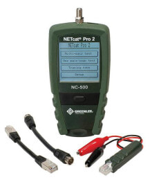 Тестеры для витой пары tempo NC-500 NETcat® Pro2 Тестер для кабелей UTP/STP Черный 52024556