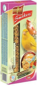 Корма и витамины для птиц vitapol SMAKERS FOR CANARY MIX 3 pcs