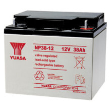 Аксессуары для автомобильной аудиотехники yuasa NP38-12 аккумулятор для ИБП Герметичная свинцово-кислотная (VRLA) 12 V
