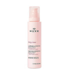 Жидкие очищающие средства Nuxe Very Rose Creamy Make-Up Remover Milk Молочко для снятия макияжа для всех типов кожи 200 мл