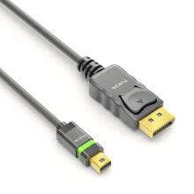 Компьютерные разъемы и переходники pureLink ULS2400-010 DisplayPort кабель 1 m Mini DisplayPort Черный