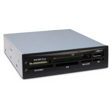 Устройства для чтения карт памяти Inter-Tech CI-02 кардридер Внутренний Черный USB 2.0 88884088