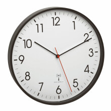 Настенные часы TFA-Dostmann 60.3537.01 настенные часы Кварцевые стенные часы Круглый Черный