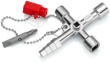 Отвертки Ключ для электрошкафов профессиональный для распространенных систем блокировки Knipex 00 11 04