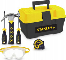 Детские наборы инструментов для мальчиков Детский ящик для инструментов Stanley Junior с набором инструментов