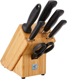 Наборы кухонных ножей Набор ножей в деревянном блоке Zwilling Four Star