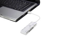 Устройства для чтения карт памяти Renkforce CR45e кардридер Белый USB RF-4406164