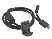 Компьютерные разъемы и переходники zebra CBL-TC8X-USBCHG-01 USB кабель 2.0 USB A Черный