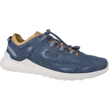 Мужская спортивная обувь для бега Мужские кроссовки повседневные синие кожаные низкие демисезонные Inny Keen Highland M 1022245