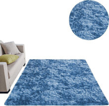 Ковры и ковровые дорожки Strado Carpet Ombre Shaggy Strado 100x150 OmbreNavy (Dark Blue) universal
