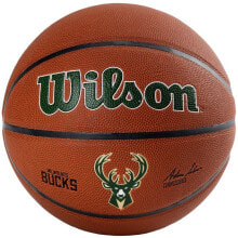 Баскетбольные мячи Wilson Team Alliance Milwaukee Bucks Ball WTB3100XBMIL