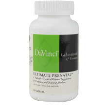 Витаминно-минеральные комплексы DaVinci Laboratories Ultimate Prenatal Мультивитаминная/минеральная добавка для беременных и кормящих матерей 150 таблеток