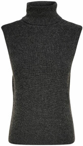 Женские джемперы oNLY Female knitted turtleneck vest
