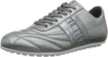 Мужские кроссовки Мужские кроссовки повседневные белые кожаные низкие демисезонные BIKKEMBERGS Unisex Adult 850229 Slippers