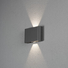 Фасадные светильники konstsmide 7854-370 настенный светильник Подходит для наружного использования Антрацит, Серый