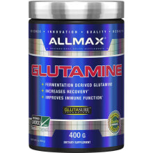 AllMax Nutrition Glutamine Powder Глютамин-самая распространенная аминокислота в мышечной ткани 400 мл