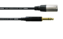 Акустические кабели cordial CFM 6 MV аудио кабель 6 m 6,35 мм 2 x XLR (3-pin) Черный CFM6MV