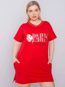 Женские футболки Блуза-RV-BZ-6456.54P-красный