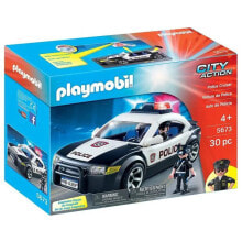 Детские игровые наборы и фигурки из дерева Playmobil City Action Police Car 5673