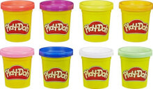 Пластилин и масса для лепки для уроков труда hasbro Play Doh 8 pack Rainbow 5010993560196