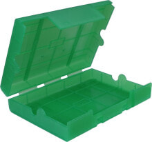 Корпуса и док-станции для внешних жестких дисков и SSD Inter-Tech 88885392 кейс для накопителей Suitcase case Пластик Зеленый