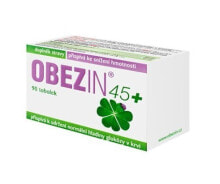 Danare Obezin 45+ Комплекс для похудения с глюкоманнаном, льняным волокном, экстрактом гарцинии камбоджийской и хромом для людей от 45 лет  90 таблеток